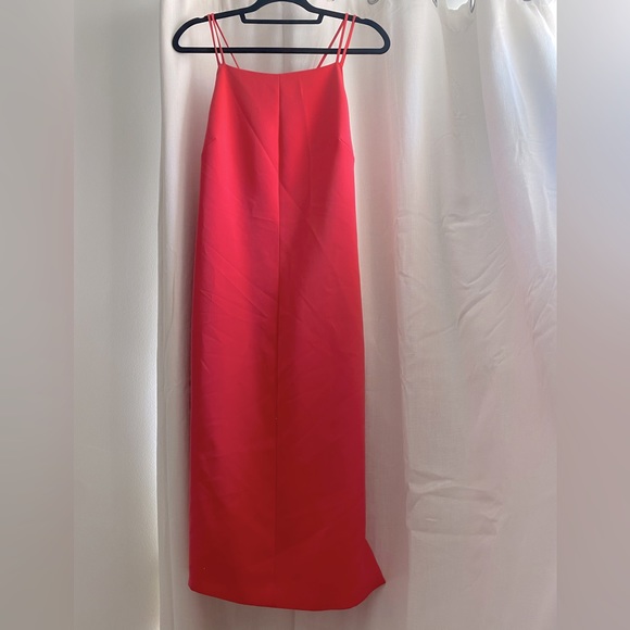 NWT rag & bone hot pink Denton Dress // size 4 - Picture 3 of 5